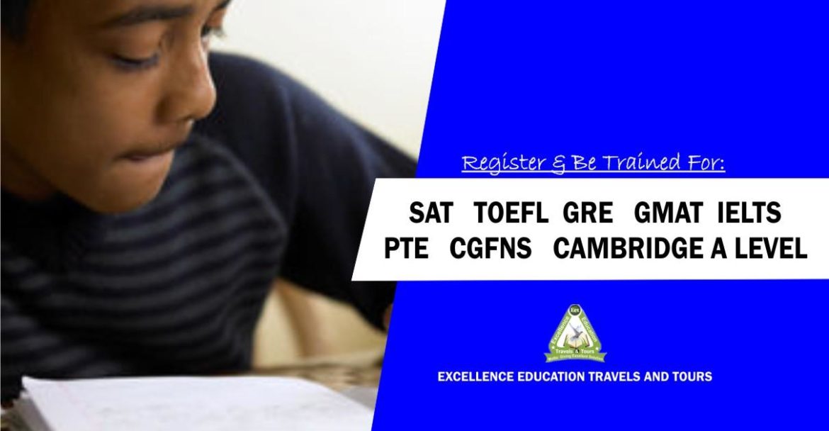 Sat, Gre, Toefl, Pte, Ielts, Cgfns, Gmat, A Level with free study guides