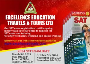 SAT Registration Center In Lagos/SAT And TOEFL Center Near Me